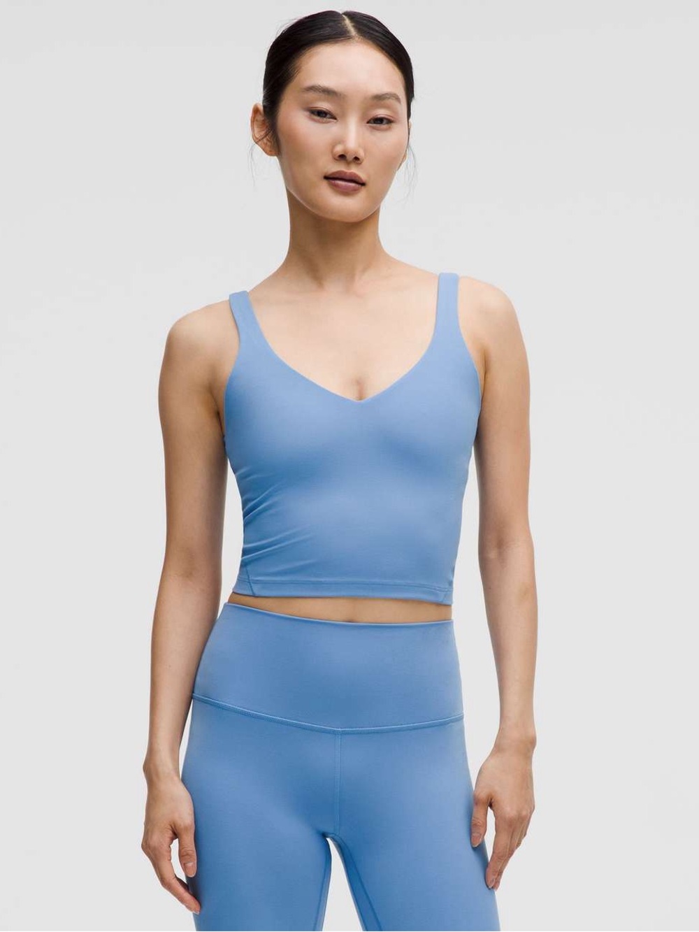 Lululemon Align Tank Top Light Support A/B Cup Pool Party Cropped Workout